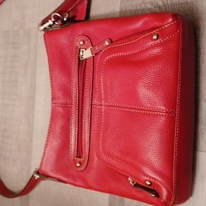 Beautiful Tignanello red purse